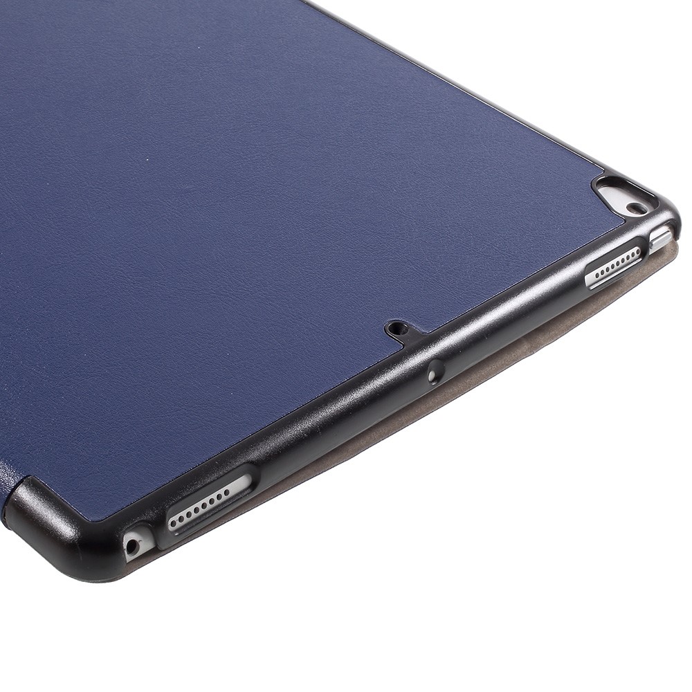  iPad Pro 12.9 (2017) - Tri-Fold Läder Fodral - Blå