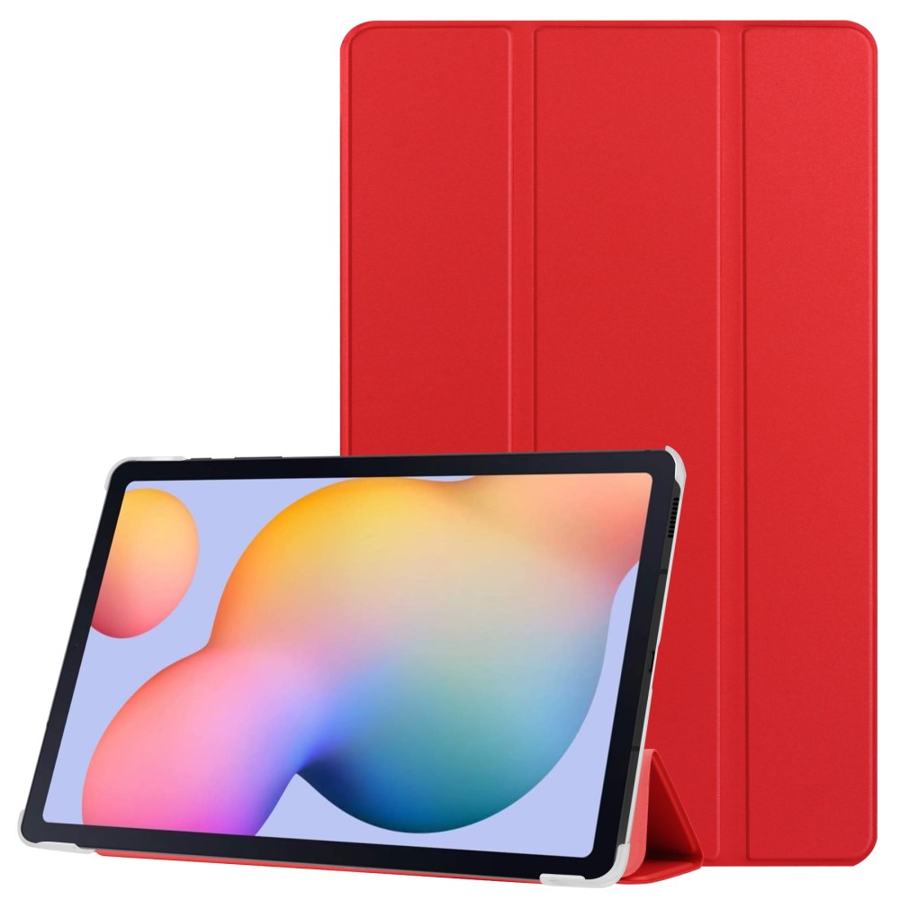  Samsung Galaxy Tab A7 10.4 Fodral Tri-Fold Röd