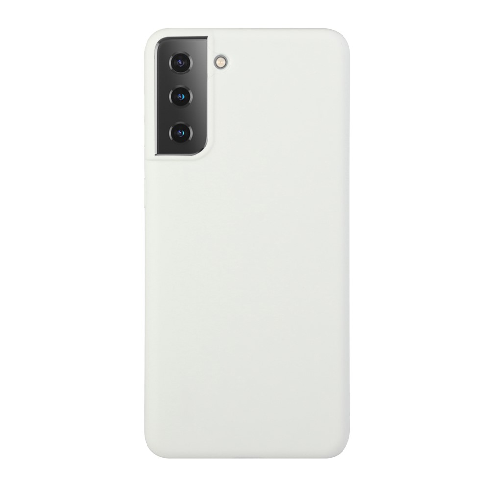  Samsung Galaxy S21 Plus - Matt TPU Skal - Vit