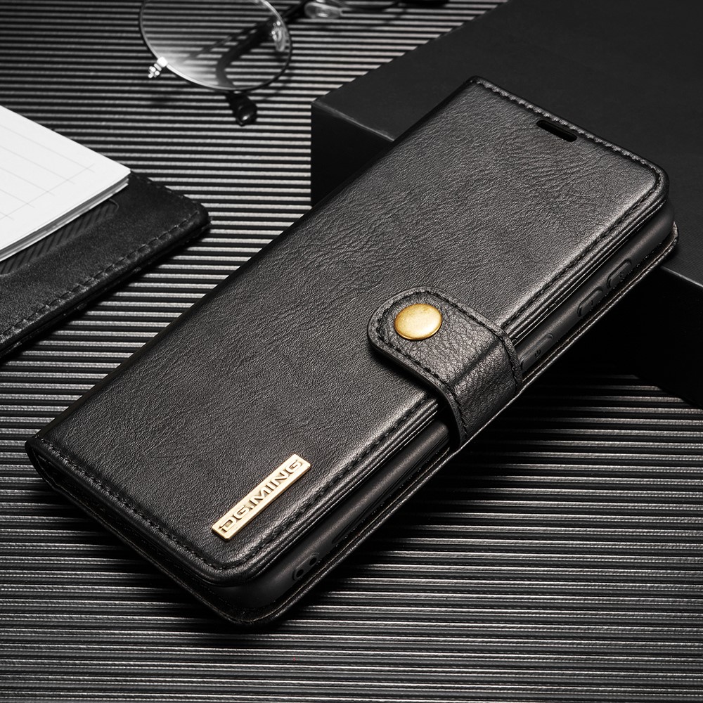 DG.MING Samsung Galaxy S21 - DG.MING 2in1 Magnet Fodral - Svart