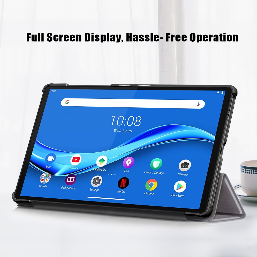  Lenovo Tab M10 HD (2nd Gen) - Tri-Fold Fodral - Grå