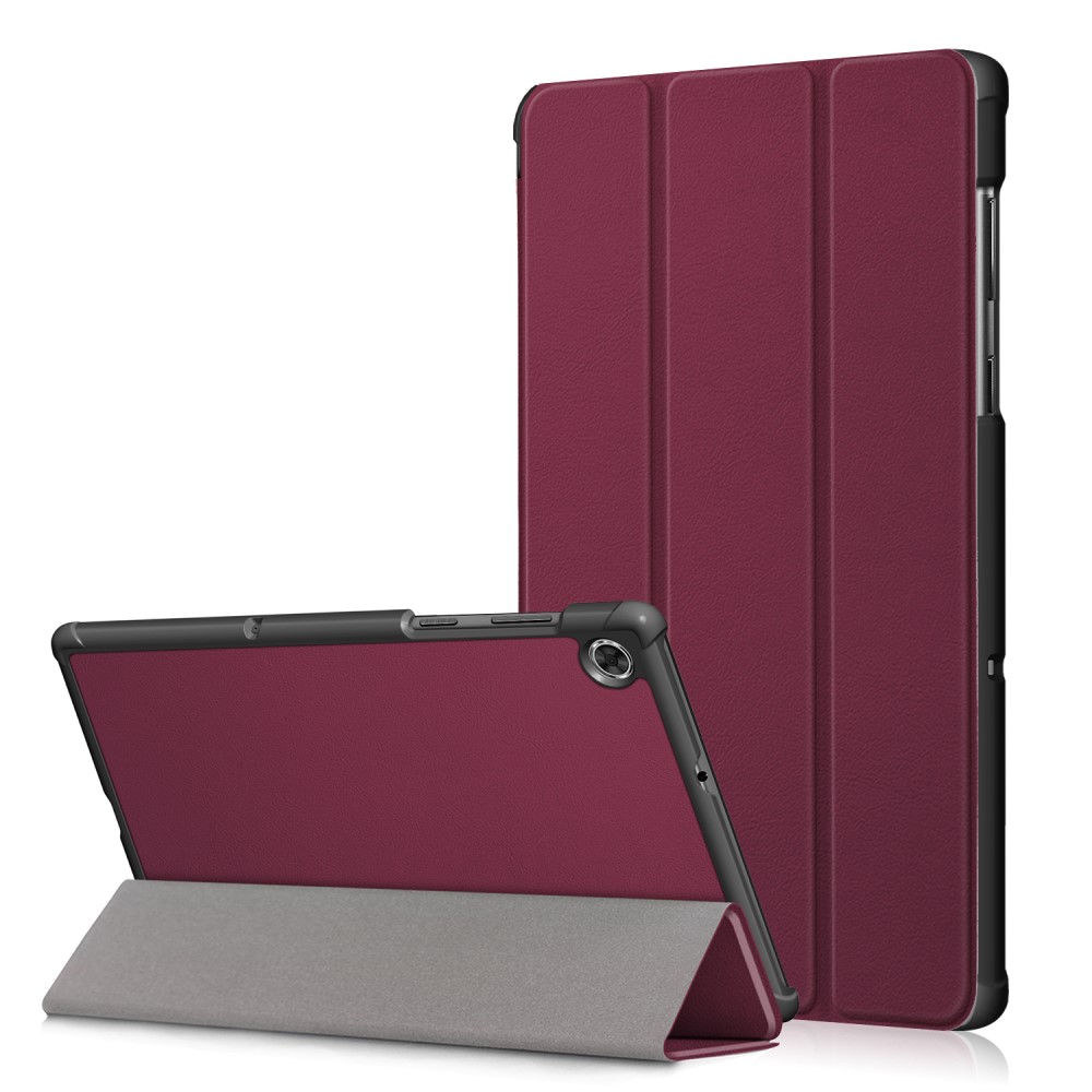  Lenovo Tab M10 HD (2nd Gen) - Tri-Fold Fodral - Vinröd