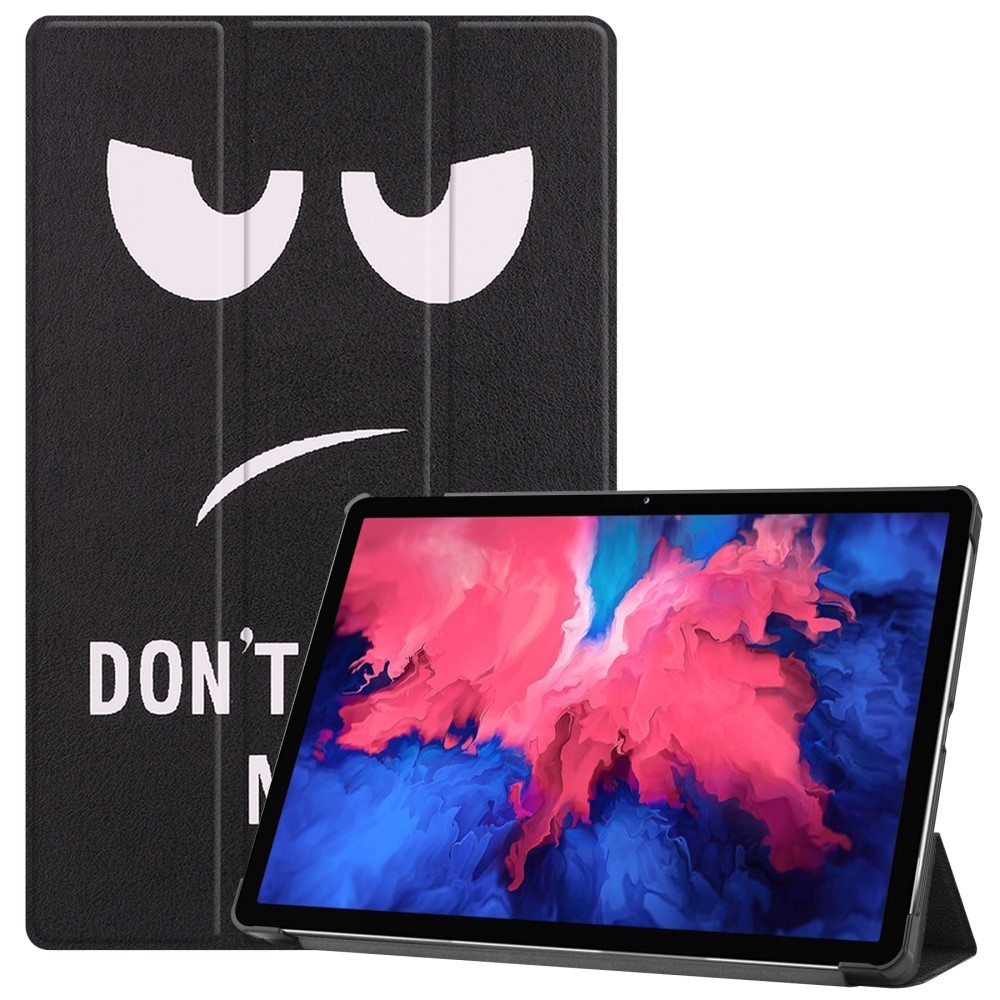  Lenovo Tab P11 / P11 Plus - Tri-Fold Läder Fodral - Dont Touch Me