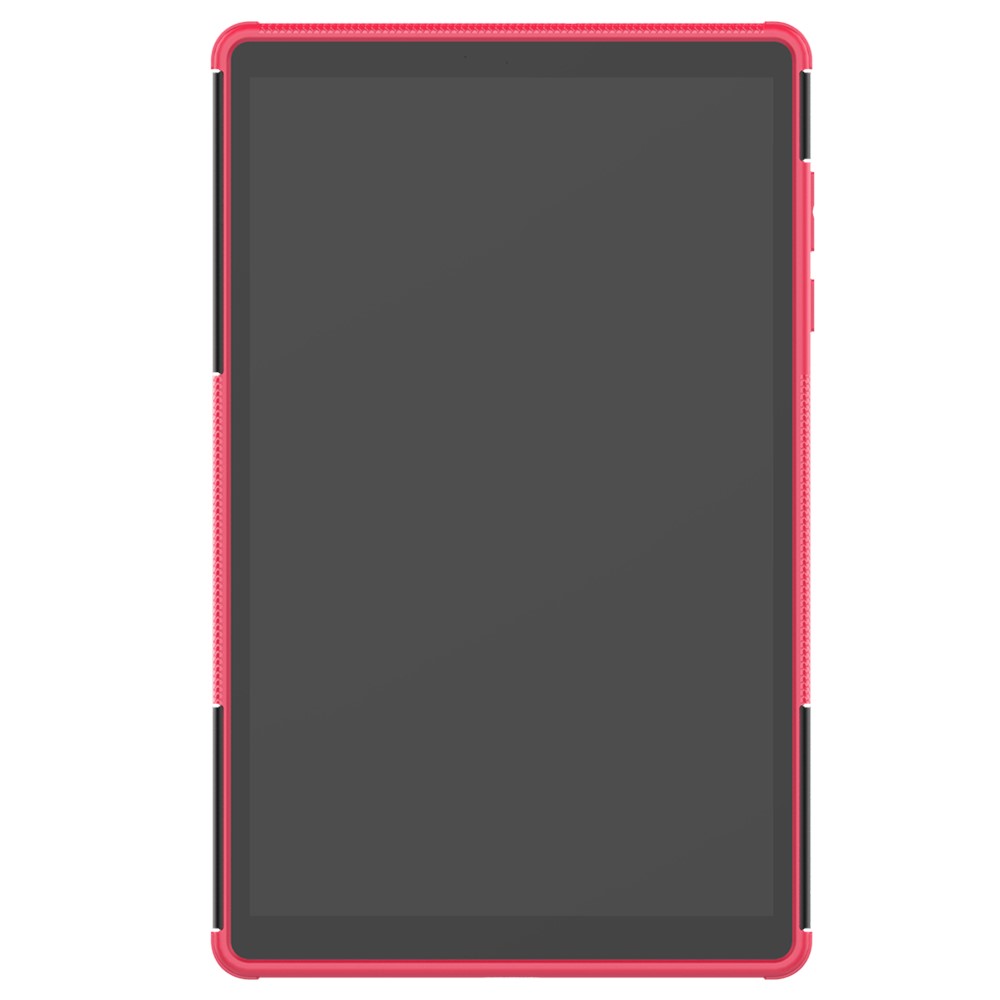  Lenovo Tab M10 HD (2nd Gen) - Rugged Kickstand Armor Skal - Rosa