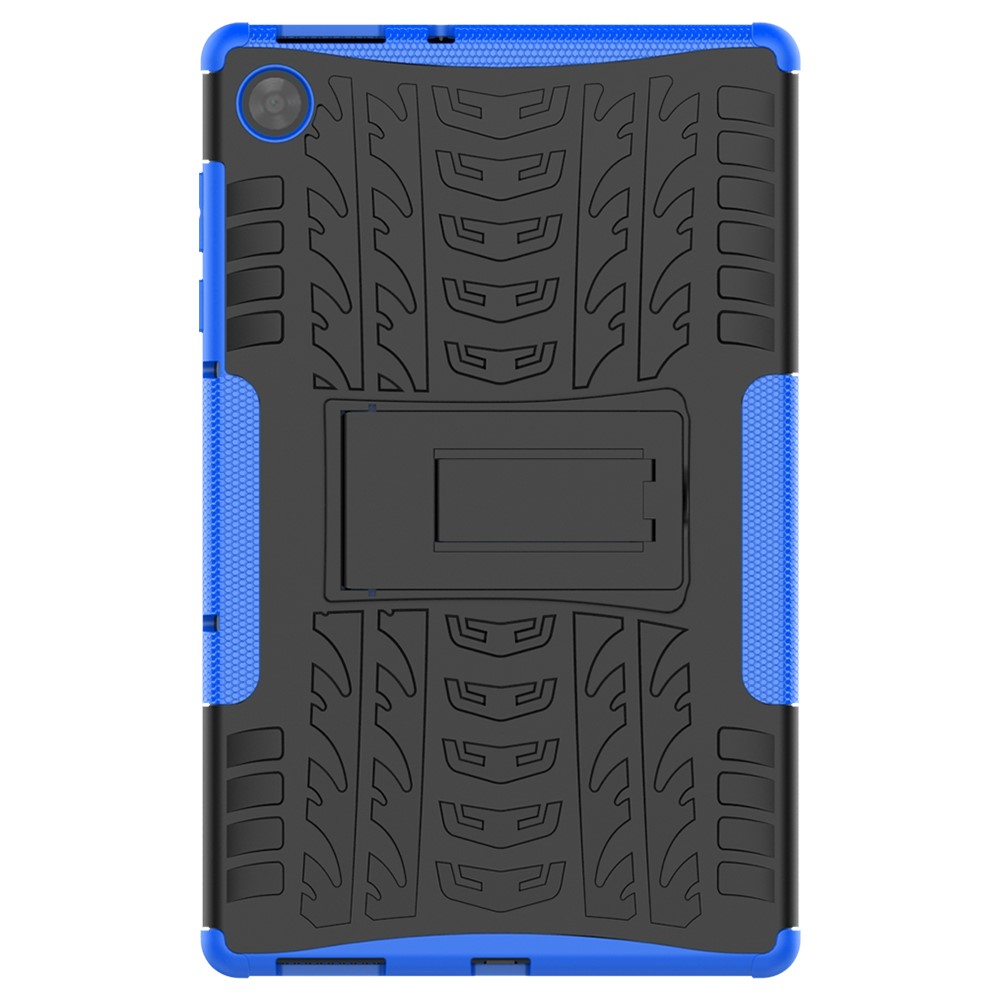  Lenovo Tab M10 HD (2nd Gen) - Rugged Kickstand Armor Skal - Blå