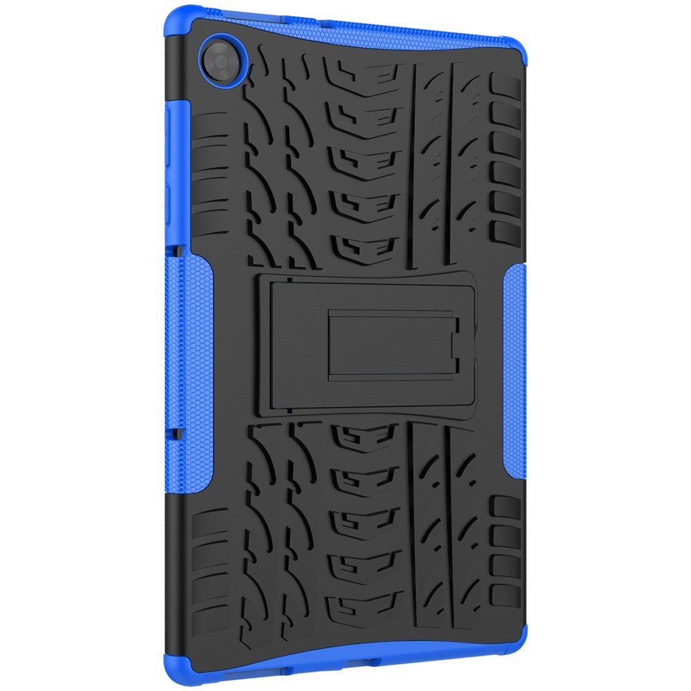  Lenovo Tab M10 HD (2nd Gen) - Rugged Kickstand Armor Skal - Blå