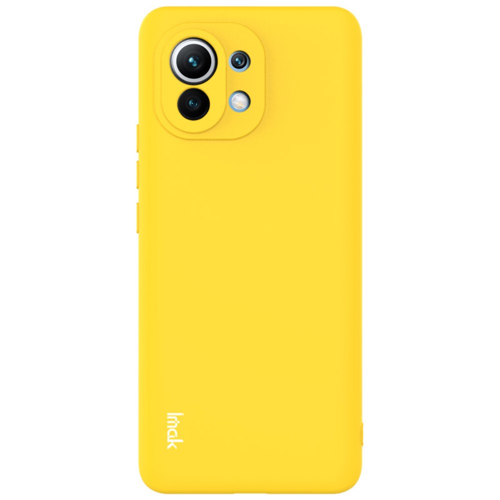 IMAK Xiaomi Mi 11 - IMAK Skin Touch Skal - Gul