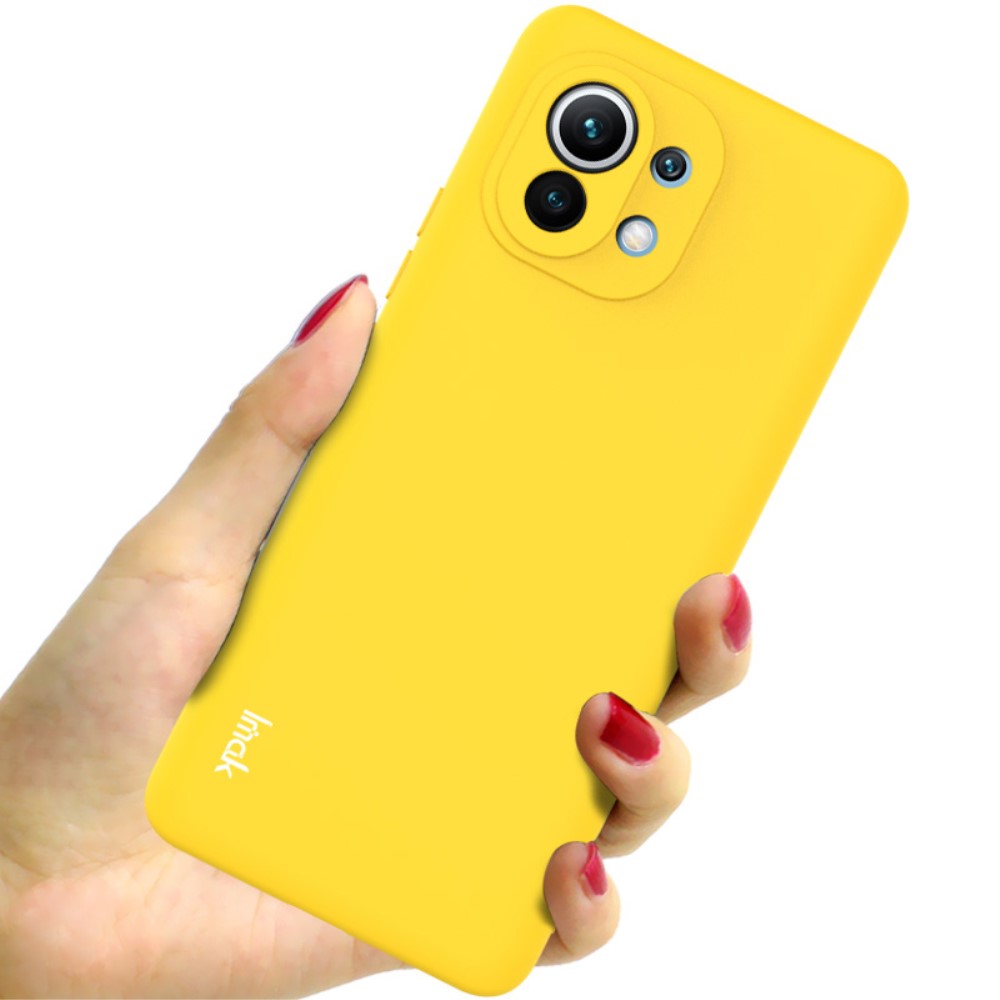 IMAK Xiaomi Mi 11 - IMAK Skin Touch Skal - Gul
