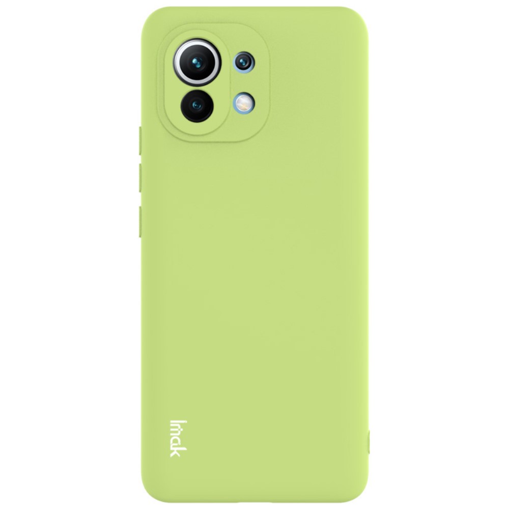 IMAK Xiaomi Mi 11 - IMAK Skin Touch Skal - Grön