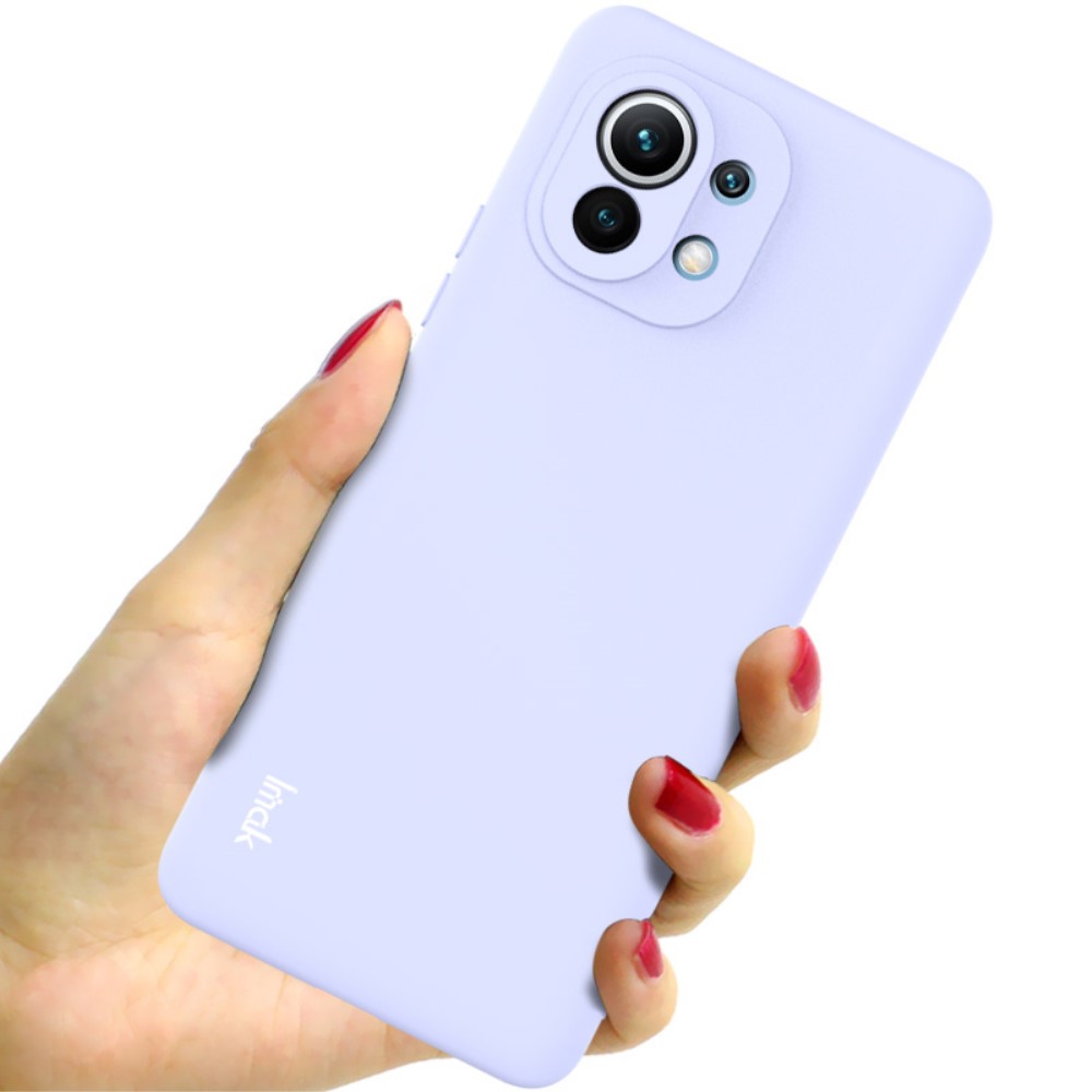 IMAK Xiaomi Mi 11 - IMAK Skin Touch Skal - Lila