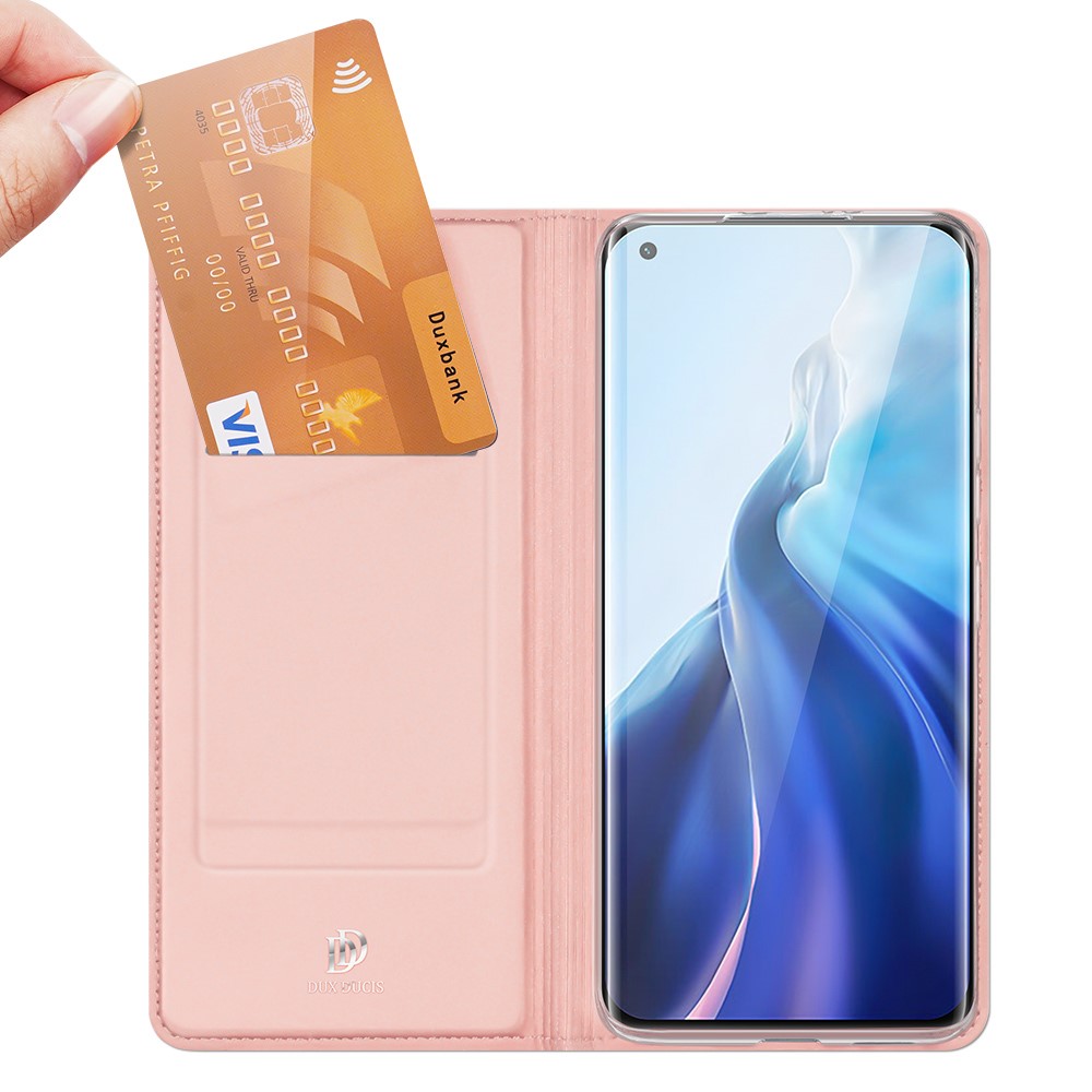 DUX DUCIS Xiaomi Mi 11 - DUX DUCIS Skin Pro Fodral - Roséguld