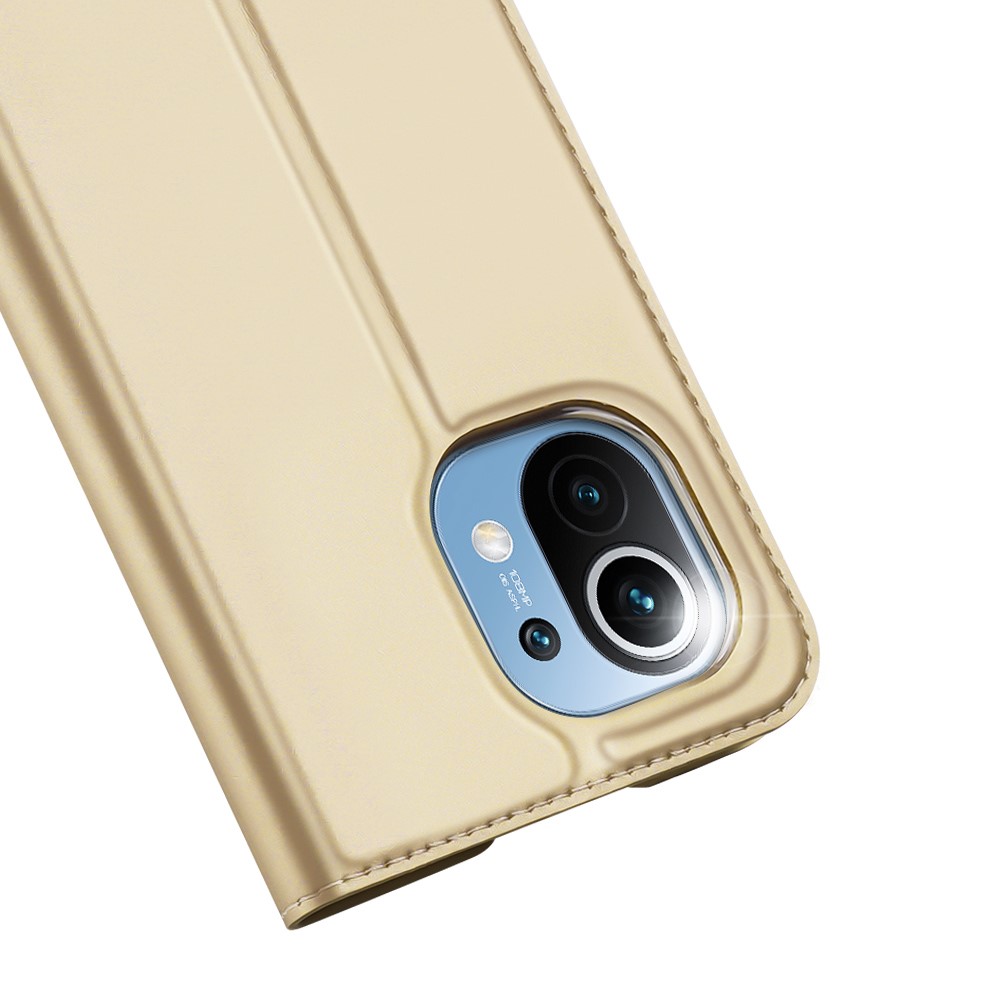 DUX DUCIS Xiaomi Mi 11 - DUX DUCIS Skin Pro Fodral - Guld