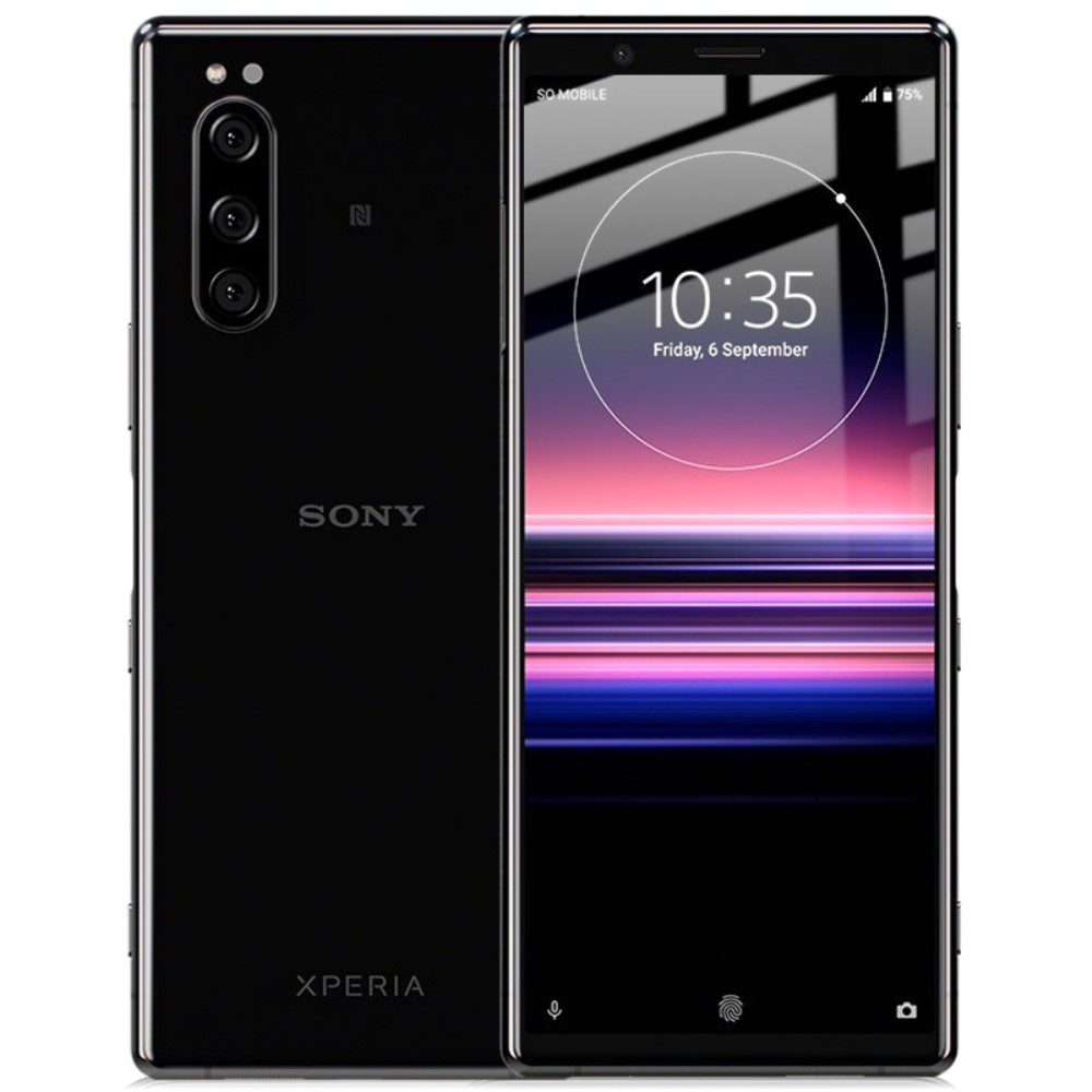 IMAK Sony Xperia 5 - IMAK Heltäckande Skärmskydd I Härdat Glas