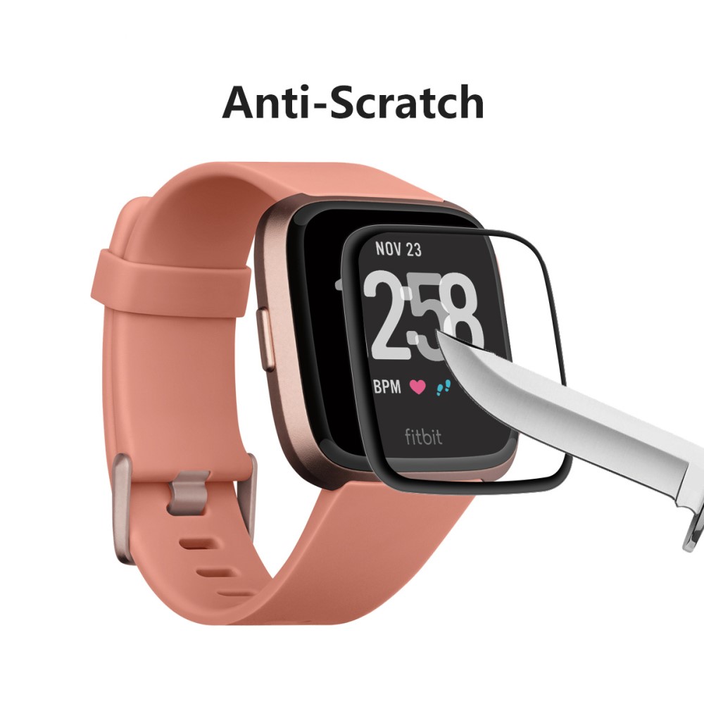 HAT PRINCE HAT PRINCE Heltäckande Skärmskydd Till Fitbit Versa 3/Fitbit Sense