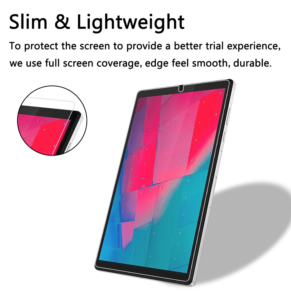  Lenovo Tab M10 HD (2nd Gen) - Heltäckande Skärmskydd I Härdat Glas