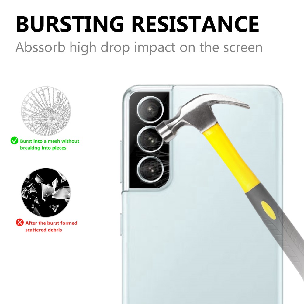  Samsung Galaxy S21 Plus - Premium Linsskydd I Härdat Glas