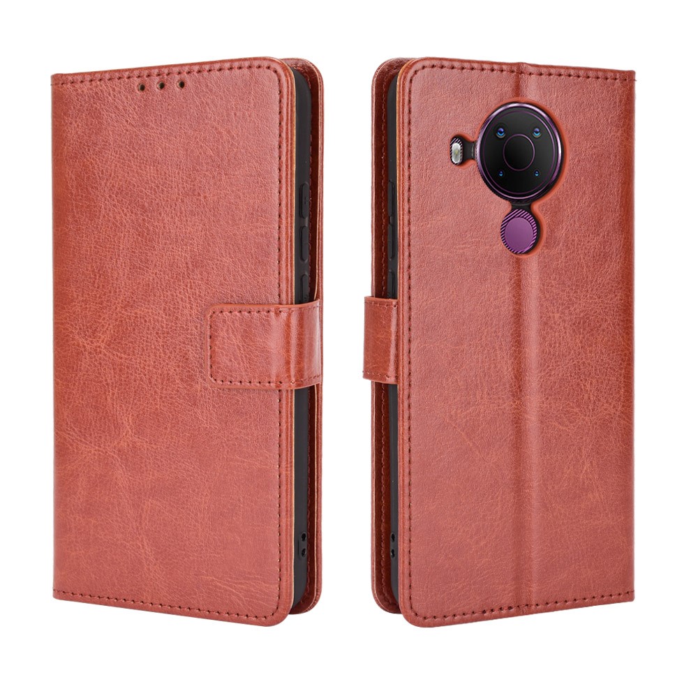  Nokia 5.4 - Crazy Horse Fodral - Brun