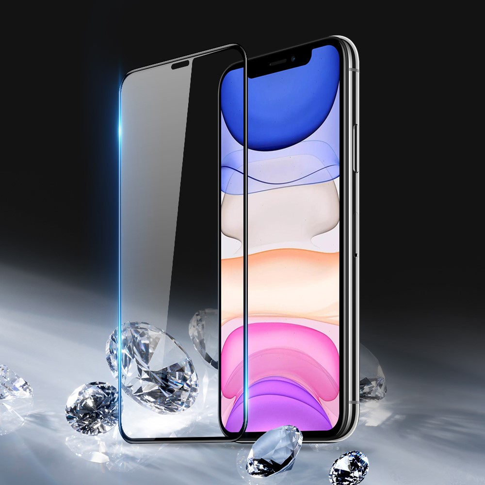 DUX DUCIS iPhone 11/XR - DUX DUCIS Heltäckande Skärmskydd I Härdat Glas