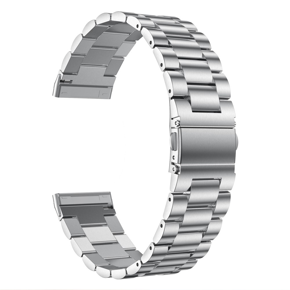  Lyxigt Metallarmband Fitbit Versa 3/Fitbit Sense - Silver