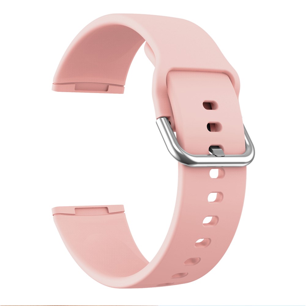  Silikon Armband Versa 3/Fitbit Sense - Ljus Rosa
