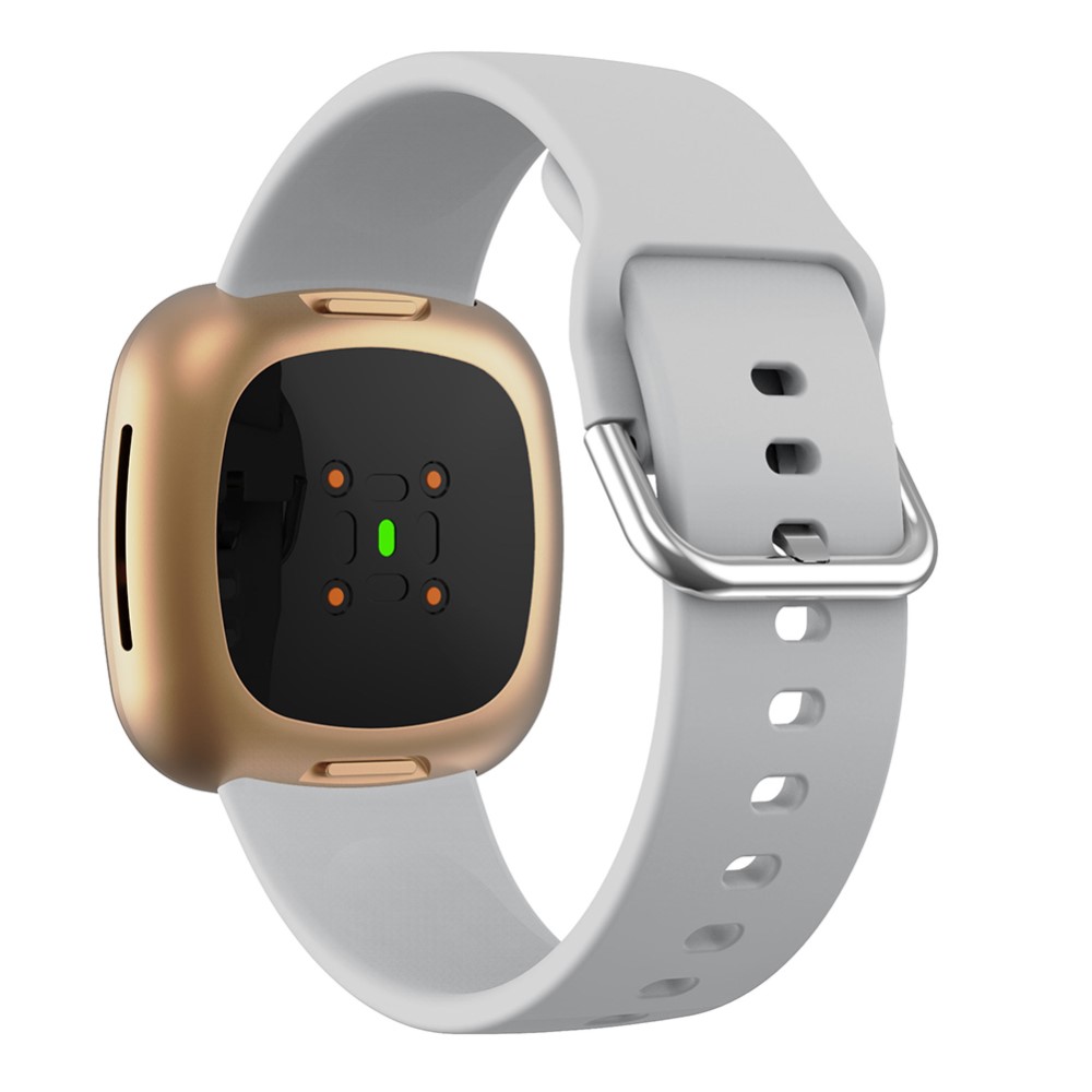  Silikon Armband Versa 3/Fitbit Sense - Grå