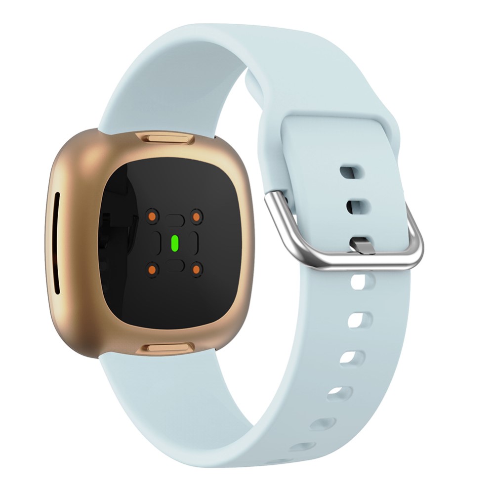  Silikon Armband Versa 3/Fitbit Sense - Ljus Blå