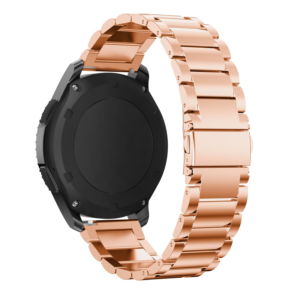  Lyxigt Metallarmband I Rostfritt Stål - Roséguld (22 mm)