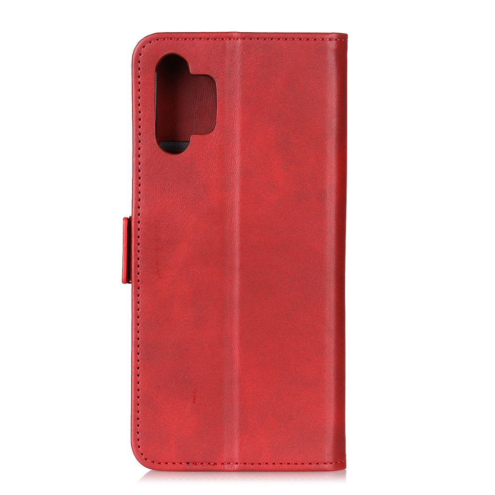  Samsung Galaxy A32 5G - Fodral Med Magnetisk Stängning - Röd