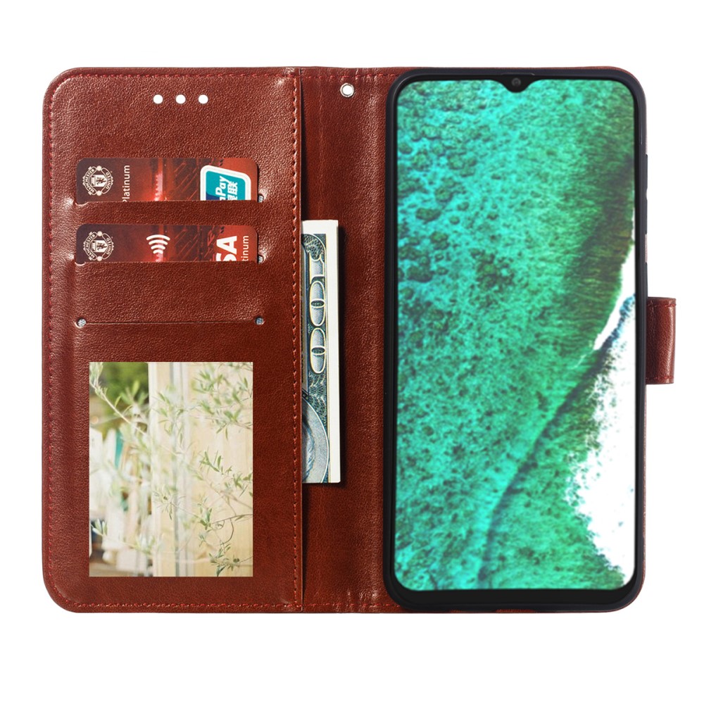  Samsung Galaxy A32 5G - Mandala Flower Fodral - Brun