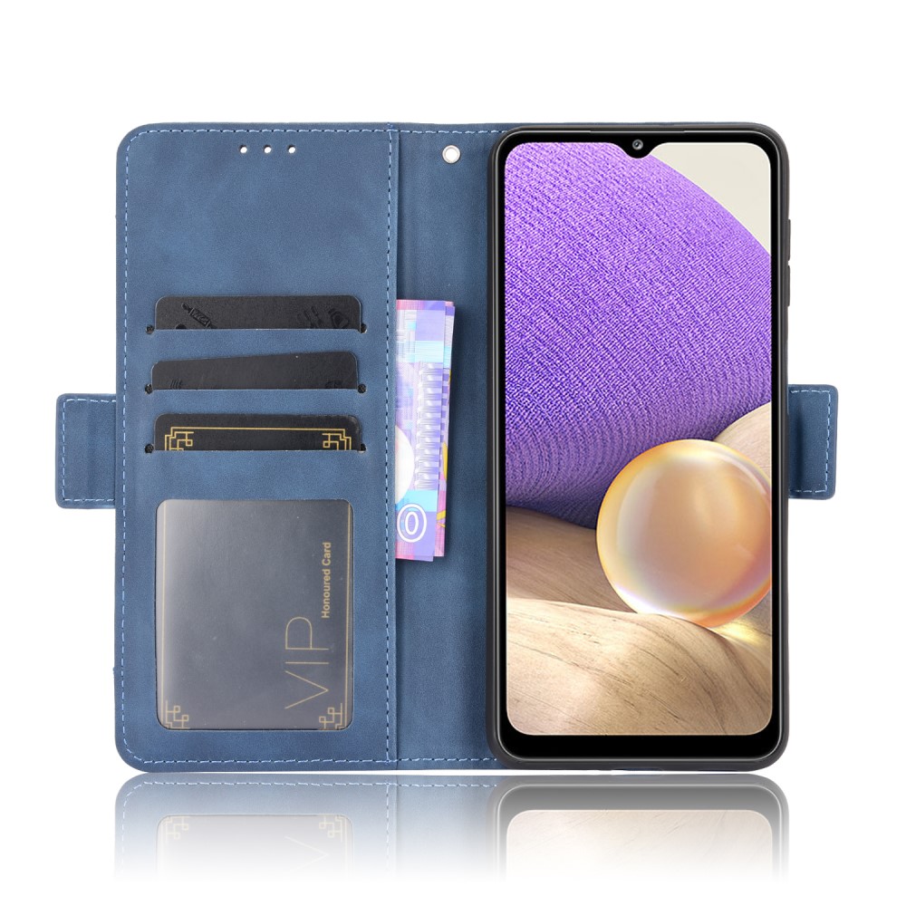  Samsung Galaxy A32 5G - Fodral Med Avtagbart Kortfodral - Blå