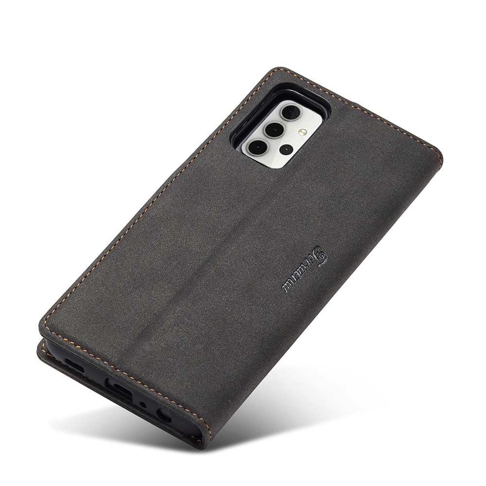 FORWENW Samsung Galaxy A32 5G - FORWENW Läder Fodral - Svart