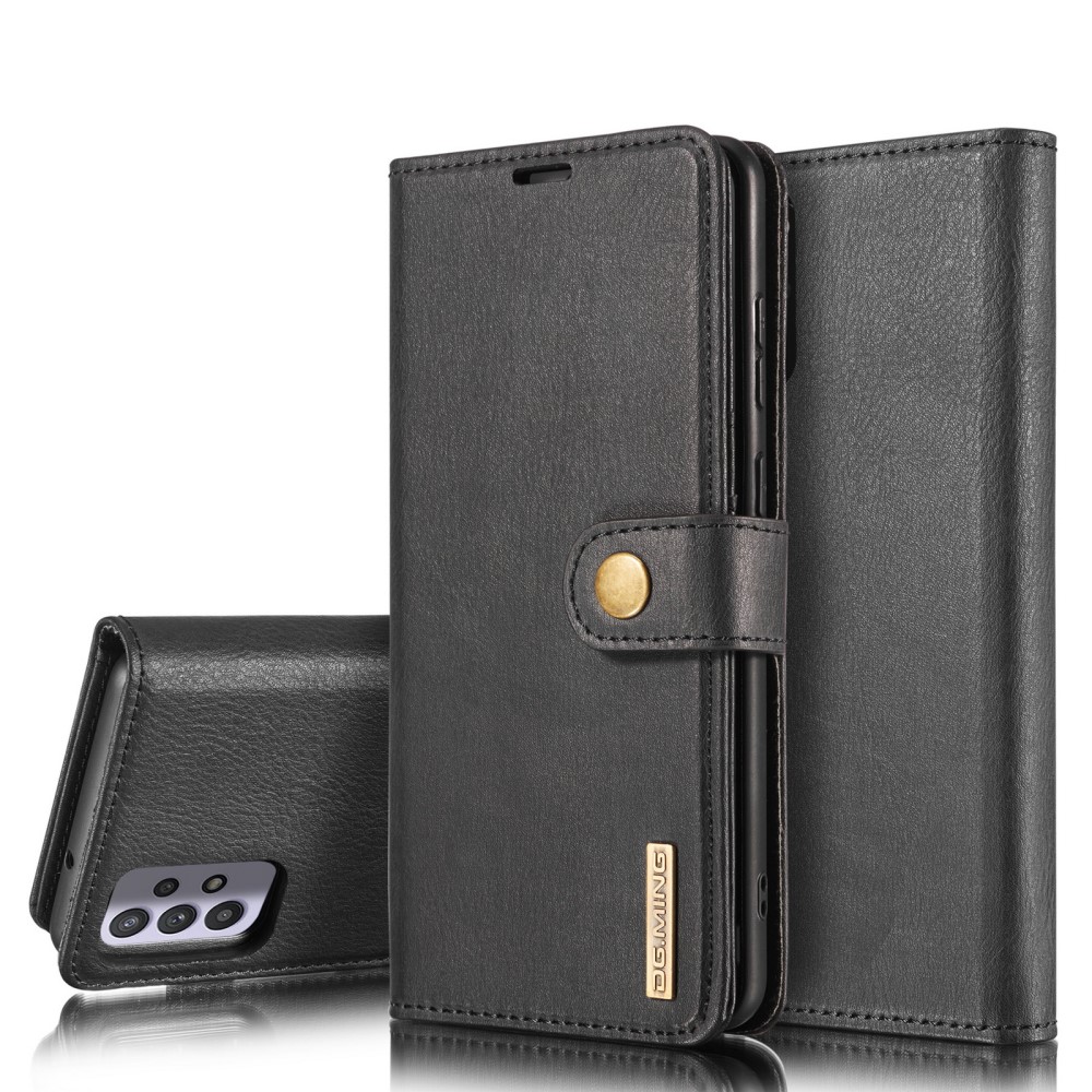 DG.MING Samsung Galaxy A32 5G - DG.MING 2in1 Magnet Fodral - Svart