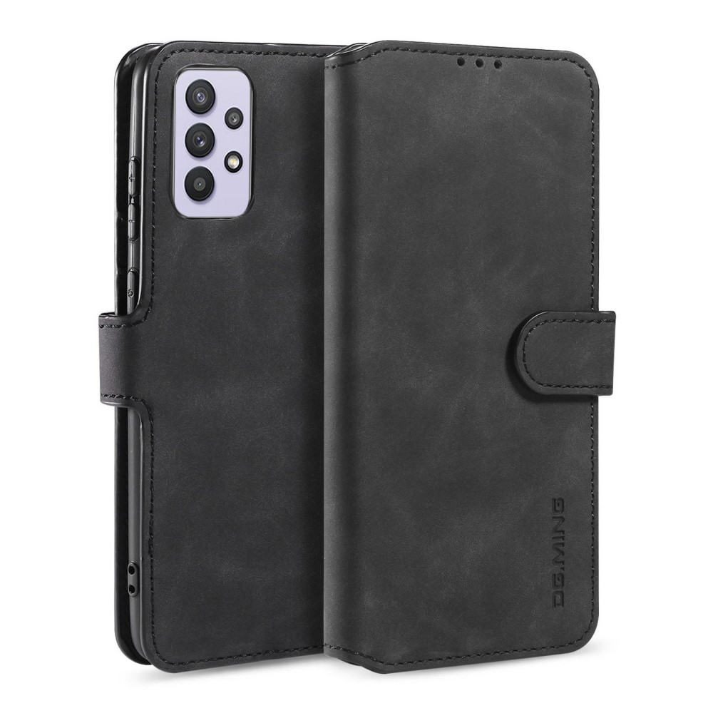 DG.MING Samsung Galaxy A32 5G - DG.MING Retro Fodral - Svart