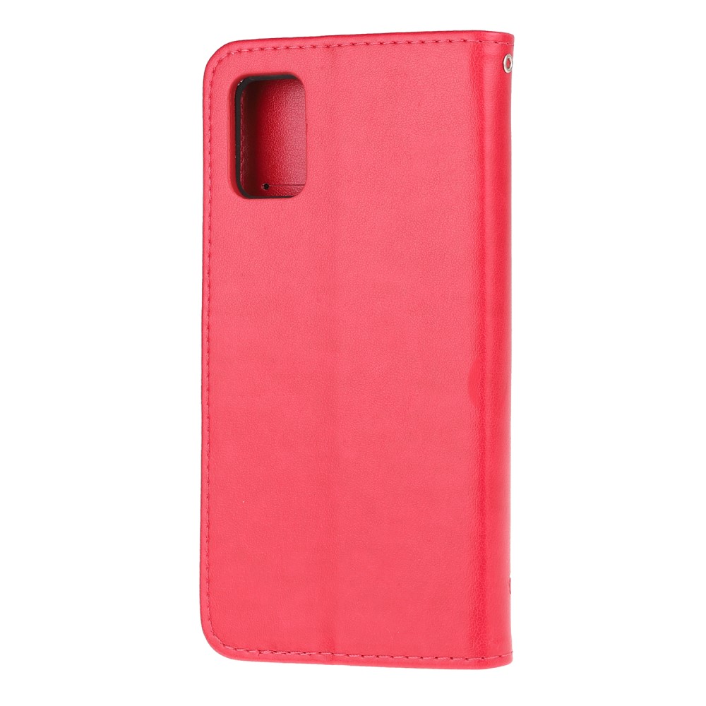  Samsung Galaxy A52 / A52s - Fodral Med Tryck - Röd