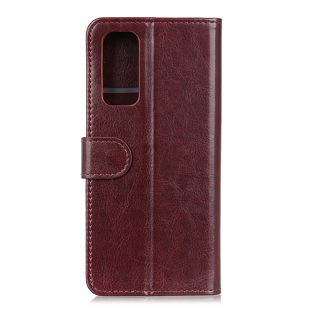  Samsung Galaxy A52 / A52s - Crazy Horse Plånboksfodral - Brun