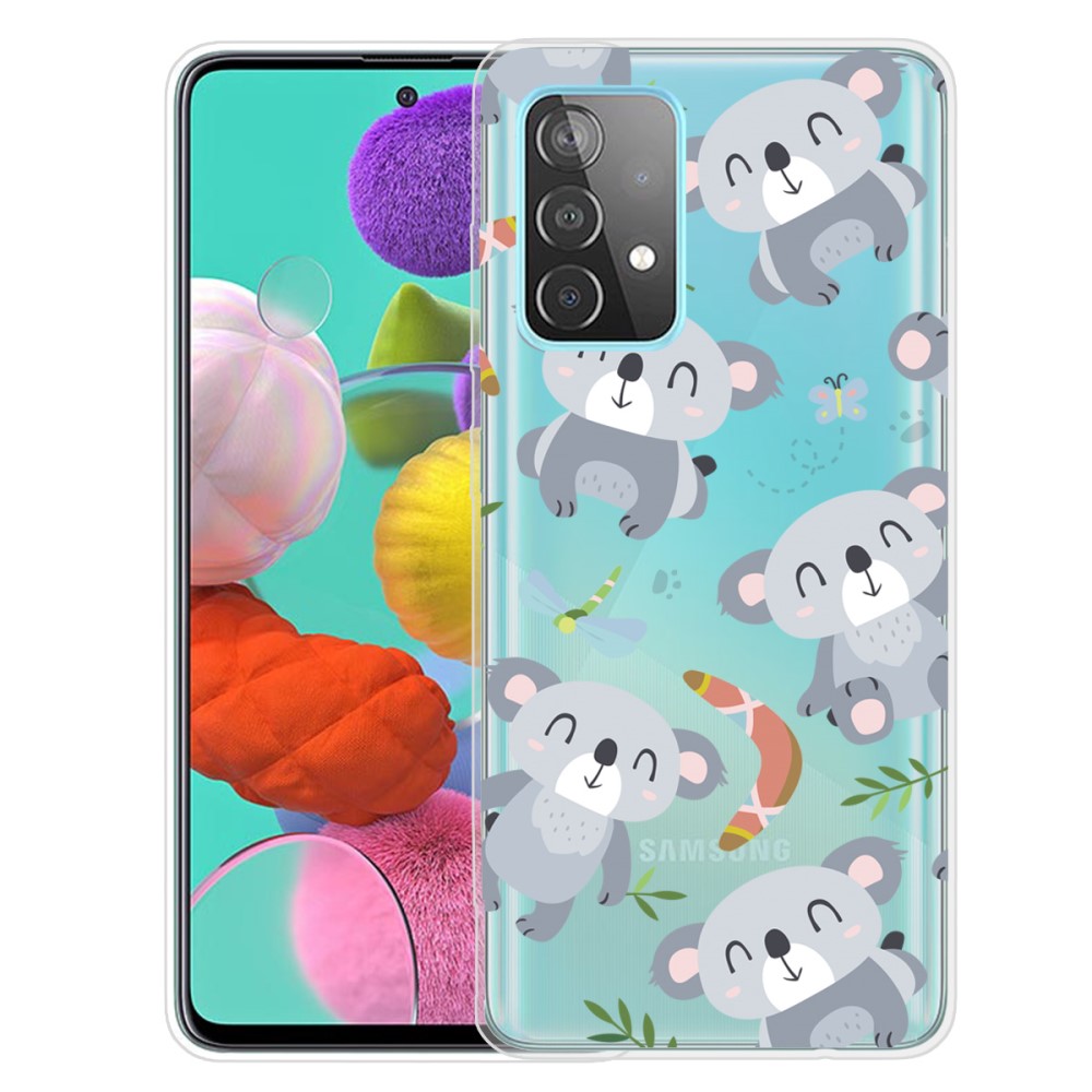  Samsung Galaxy A52 / A52s - Skal Med Tryck - Koala