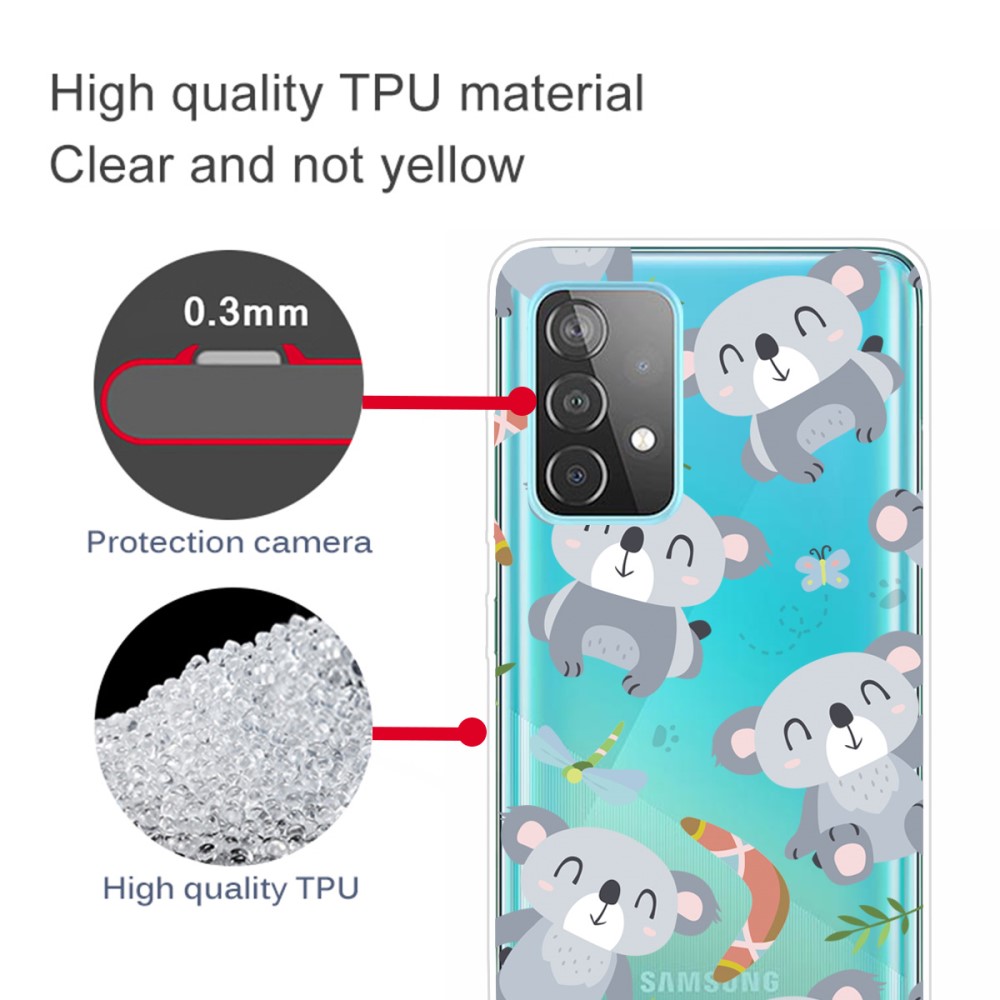  Samsung Galaxy A52 / A52s - Skal Med Tryck - Koala