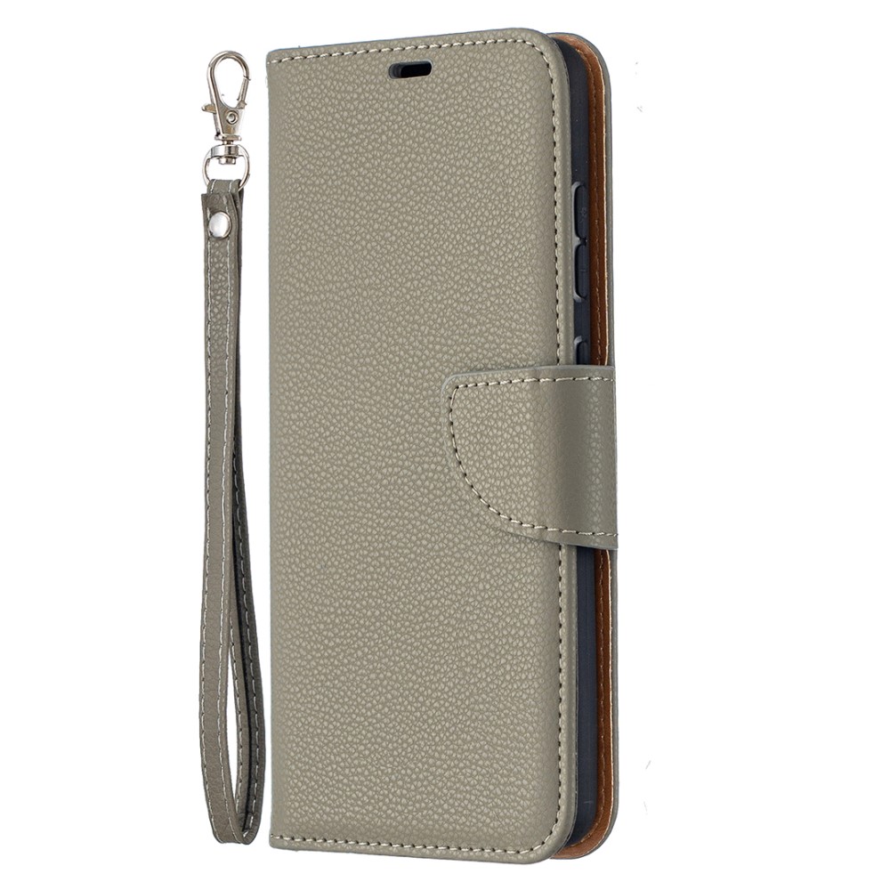  Samsung Galaxy A52 / A52s - Litchi Shark Fodral - Grå
