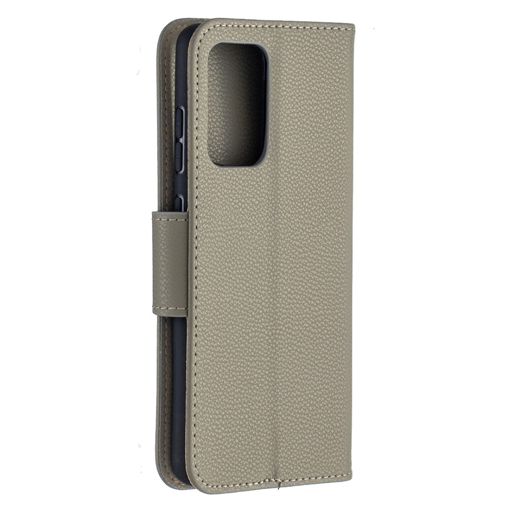  Samsung Galaxy A52 / A52s - Litchi Shark Fodral - Grå