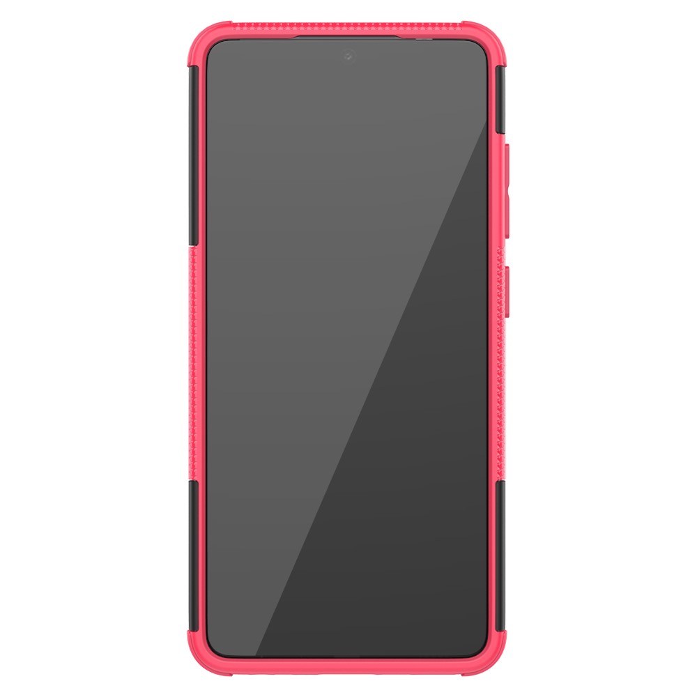 Samsung Galaxy A52 / A52s - Ultimata Stöttåliga Skalet med Stöd - Rosa