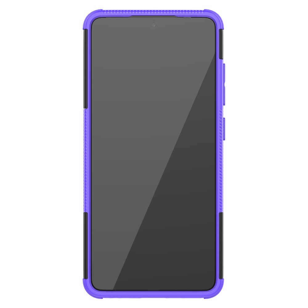 Samsung Galaxy A52 / A52s - Ultimata Stöttåliga Skalet med Stöd - Lila