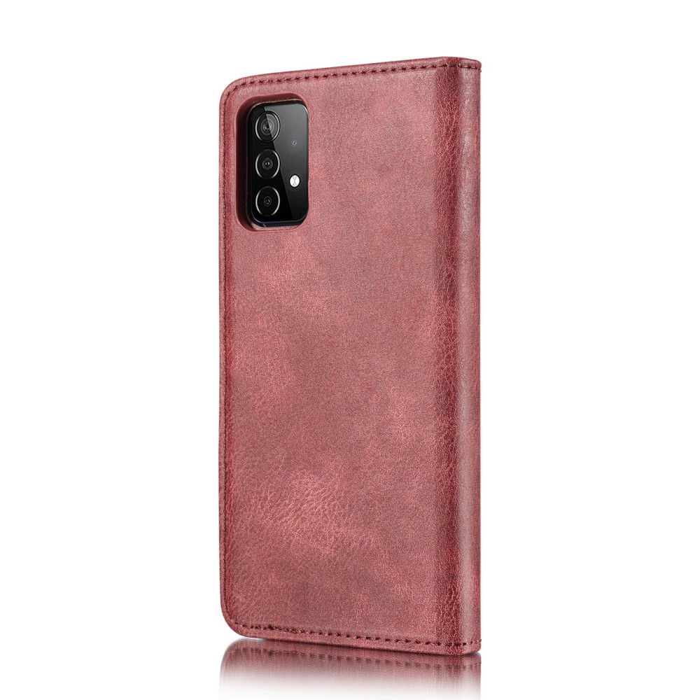 DG.MING Samsung Galaxy A52 / A52s - DG.MING 2in1 Magnet Fodral - Vinröd