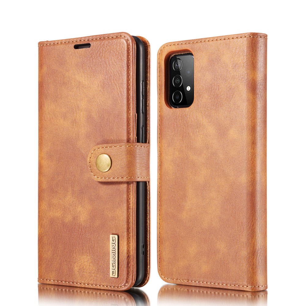 DG.MING Samsung Galaxy A52 / A52s - DG.MING 2in1 Magnet Fodral - Brun