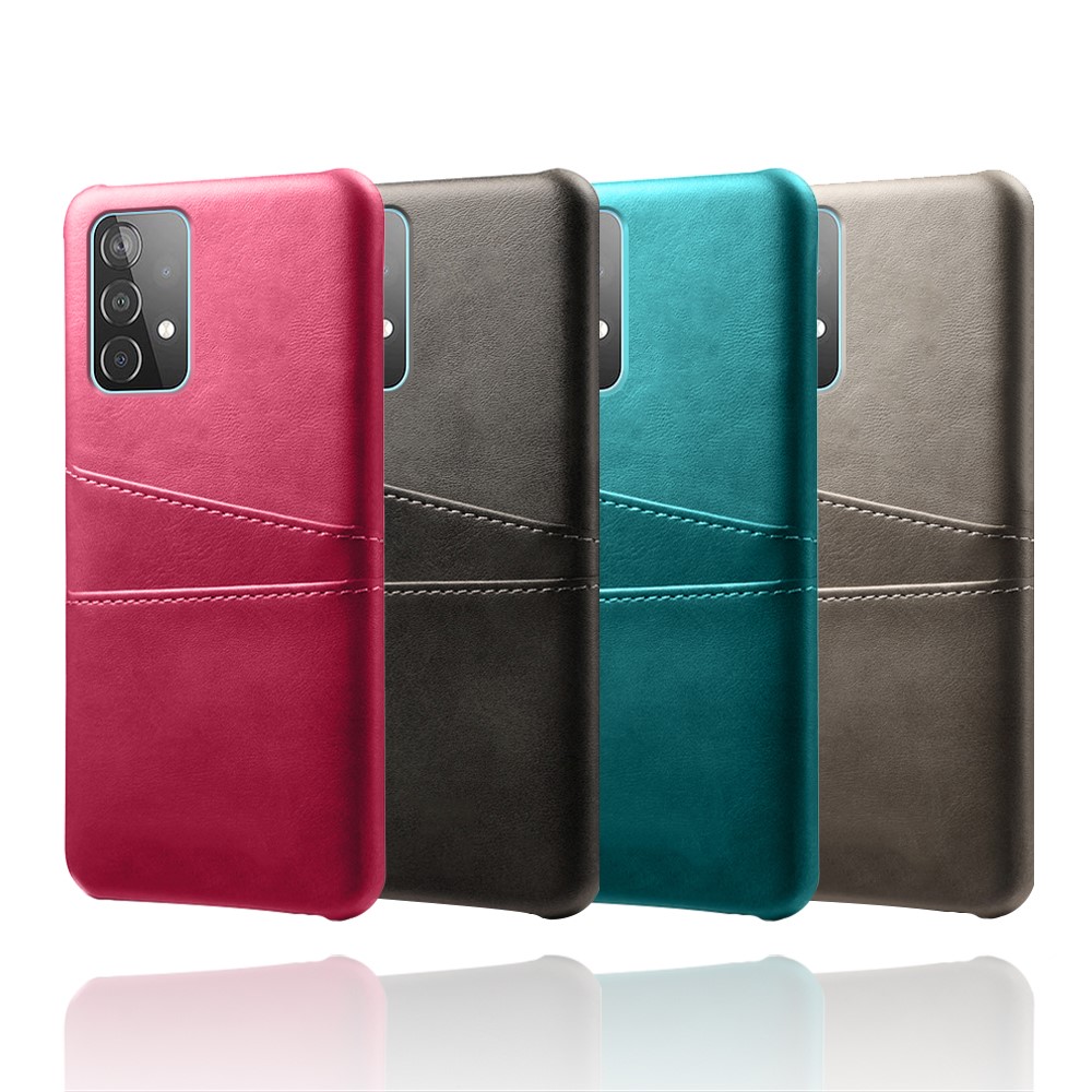 KSQ Samsung Galaxy A52 / A52s - KSQ Skal Med Kortfack - Svart