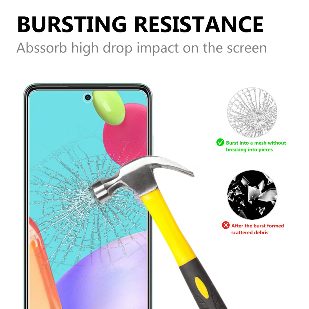  Samsung Galaxy A52 / A52s - Skärmskydd I Härdat Glas