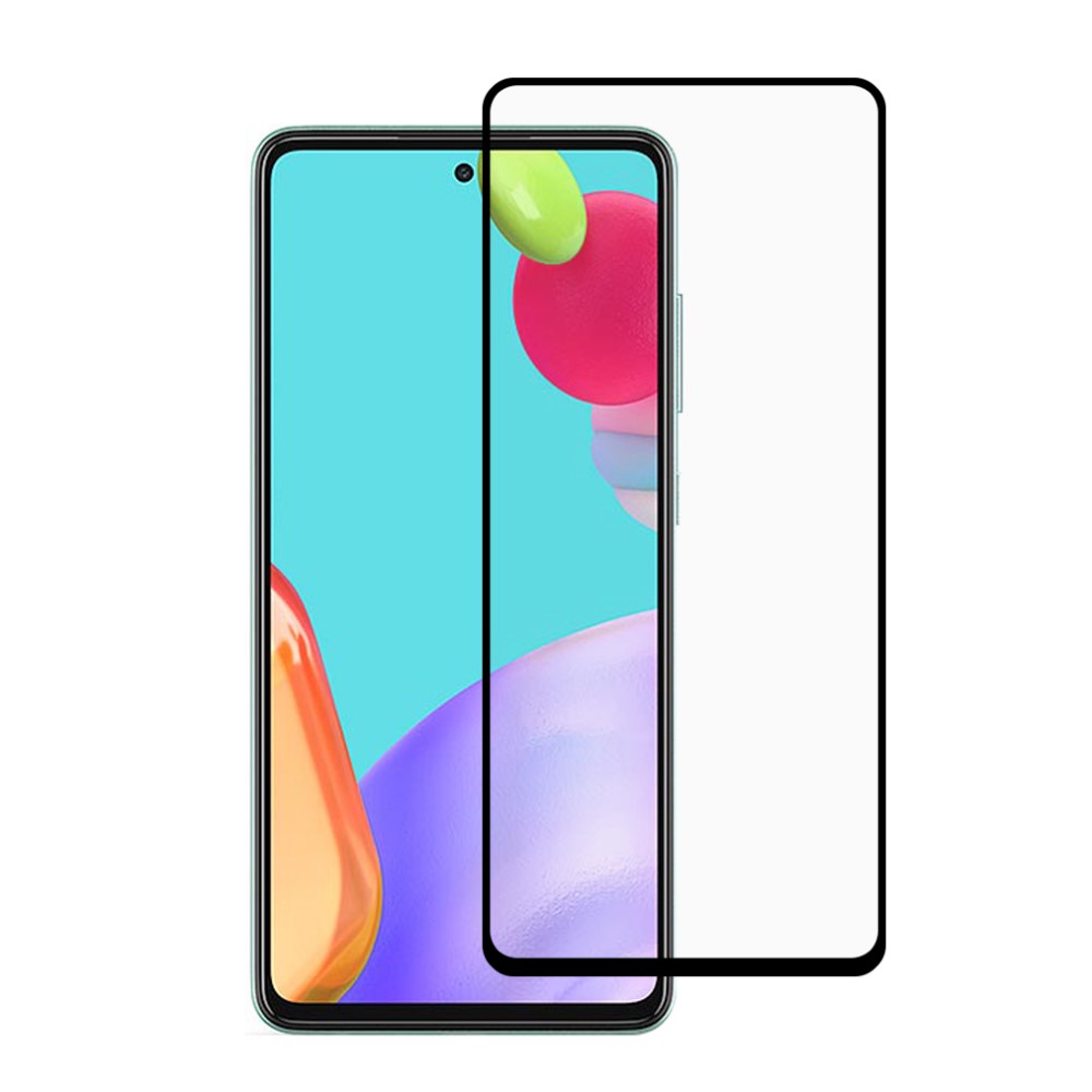  Samsung Galaxy A52 / A52s - 9D Heltäckande Skärmskydd I Härdat Glas