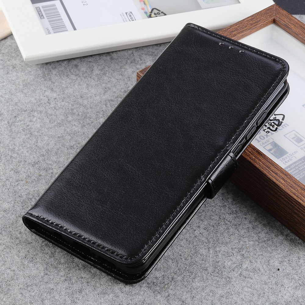  Samsung Galaxy A72 - Crazy Horse Fodral - Svart