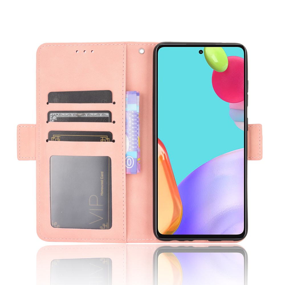  Samsung Galaxy A72 - Fodral Med Avtagbart Kortfodral - Rosa