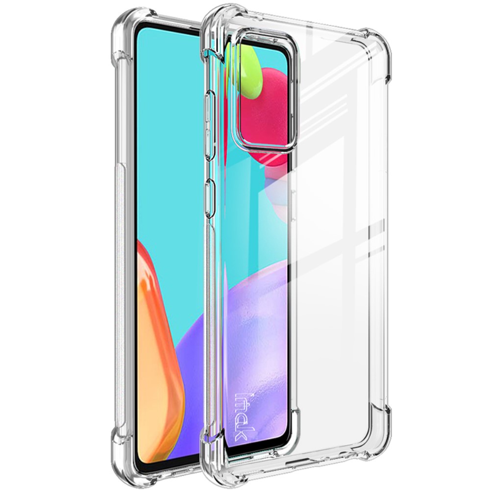IMAK Samsung Galaxy A72 - IMAK Shockproof TPU Skal + Skärmskydd