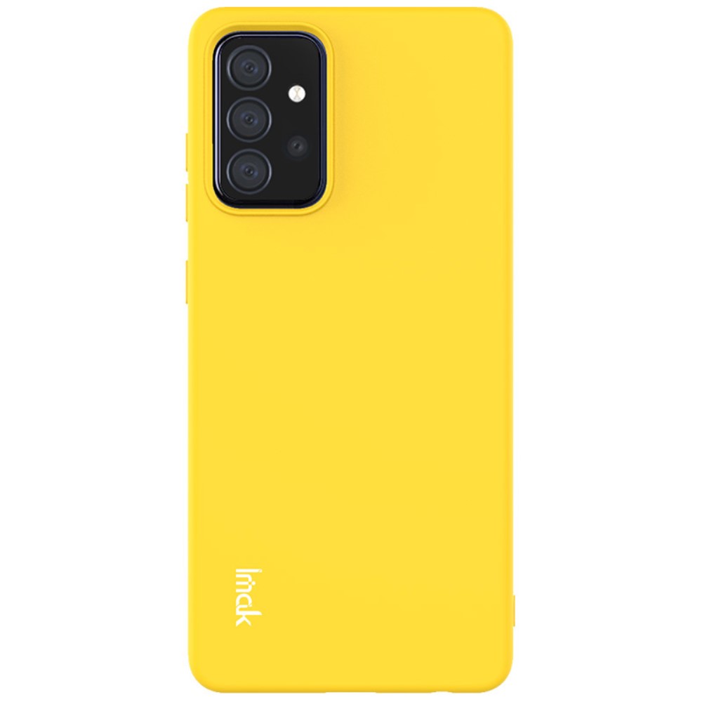 IMAK Samsung Galaxy A72 - IMAK Skin Touch Skal - Gul
